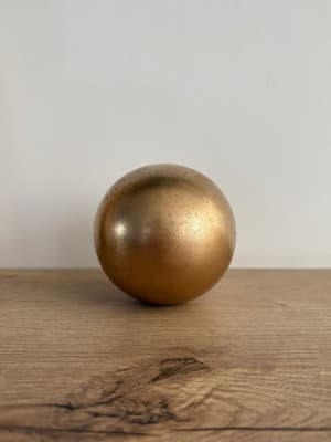 ESFERA DECORATIVA DORADA