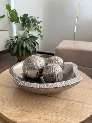 CENTRO DE MESA BARI PLATA