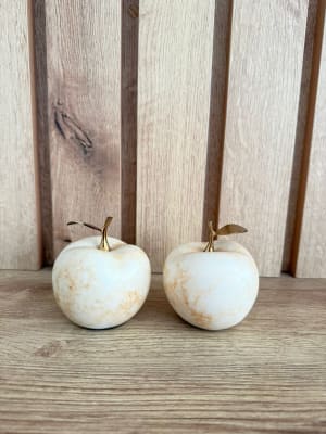 SET DE 2 MANZANAS DECO