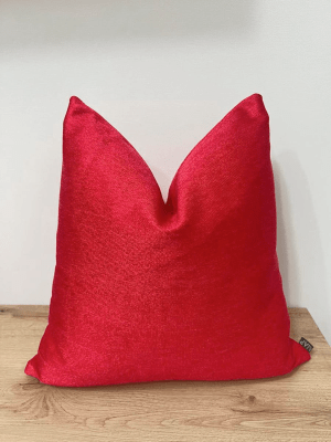 FUNDA DE COJÍN RED VELVET