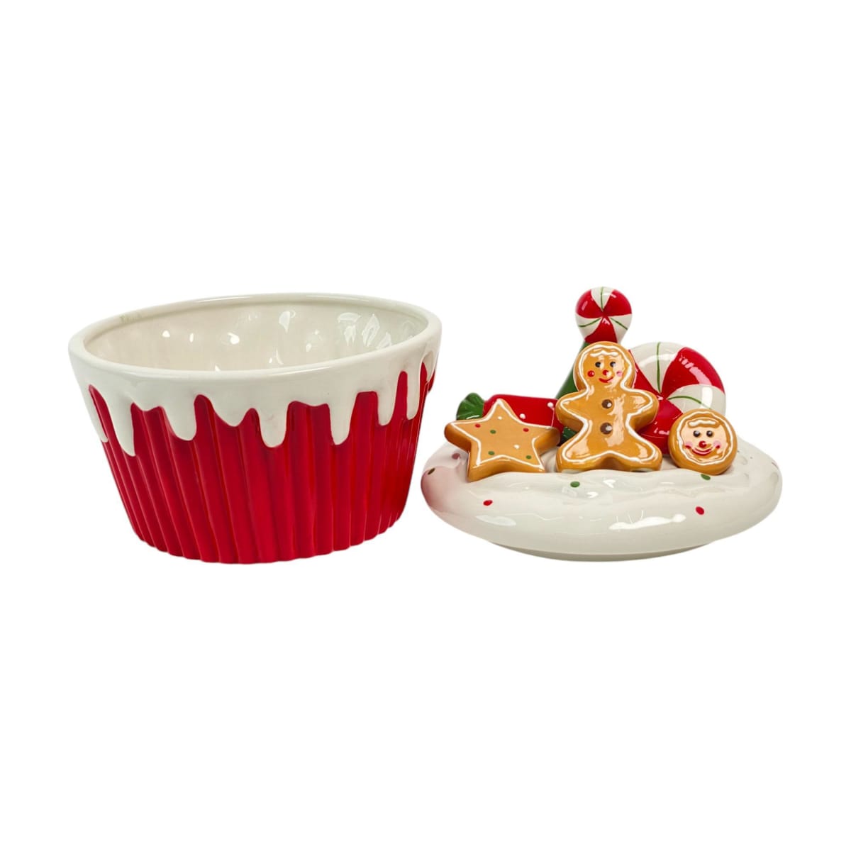 GALLETERO NAVIDEÑO DE CERÁMICA CUPCAKE JENGIBRE3