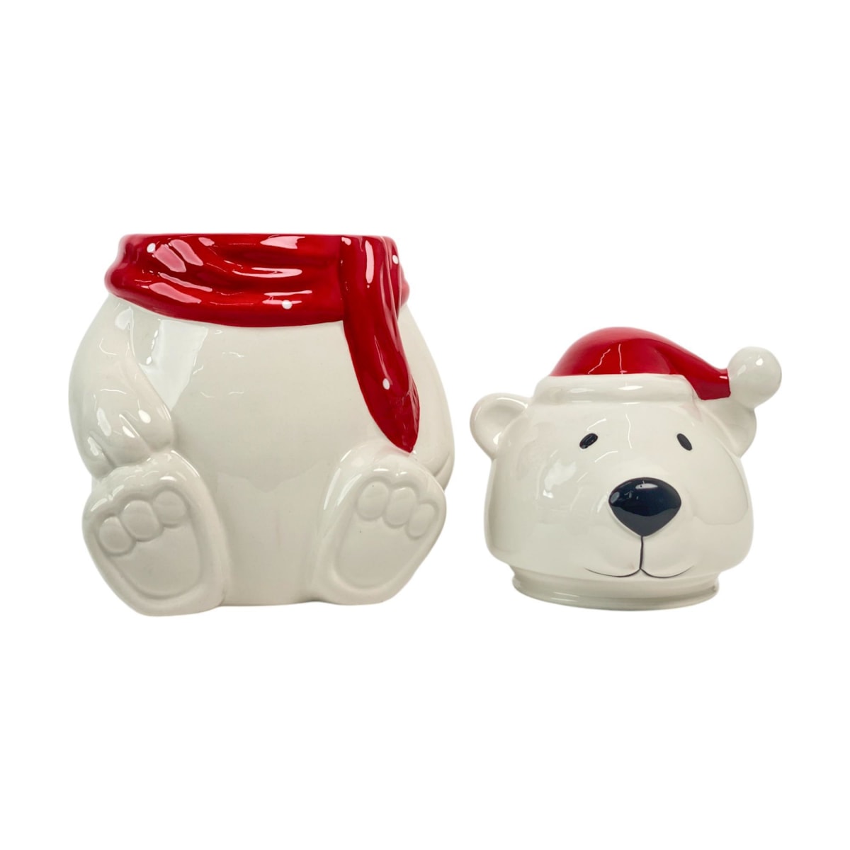 GALLETERO NAVIDEÑO DE CERÁMICA OSO POLAR3