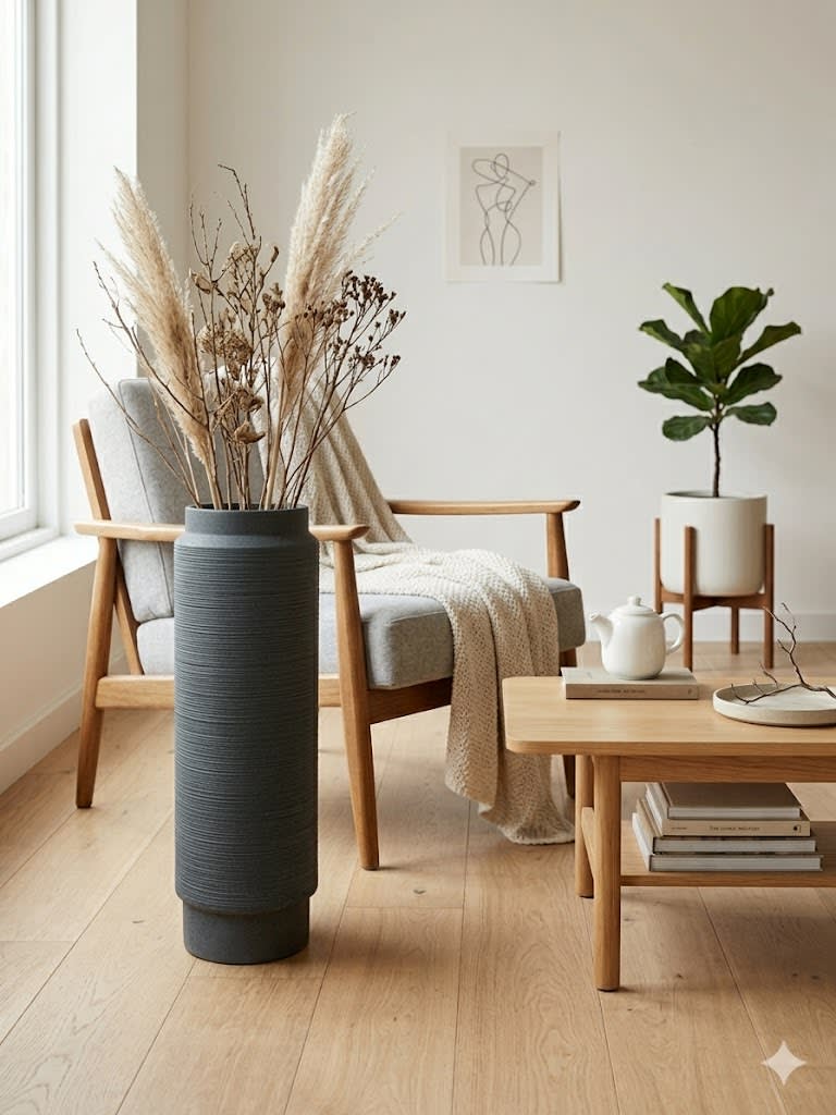 JARRÓN DE PISO MID CENTURY2