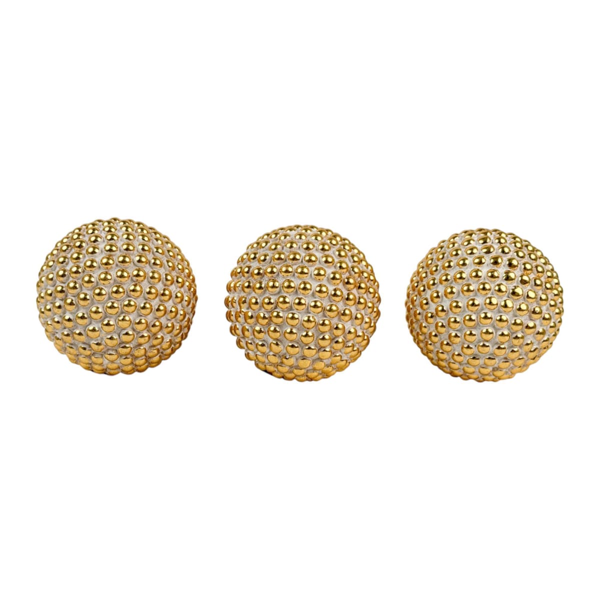 JUEGO DE ESFERAS DECORATIVAS MIDAS 3PCS2