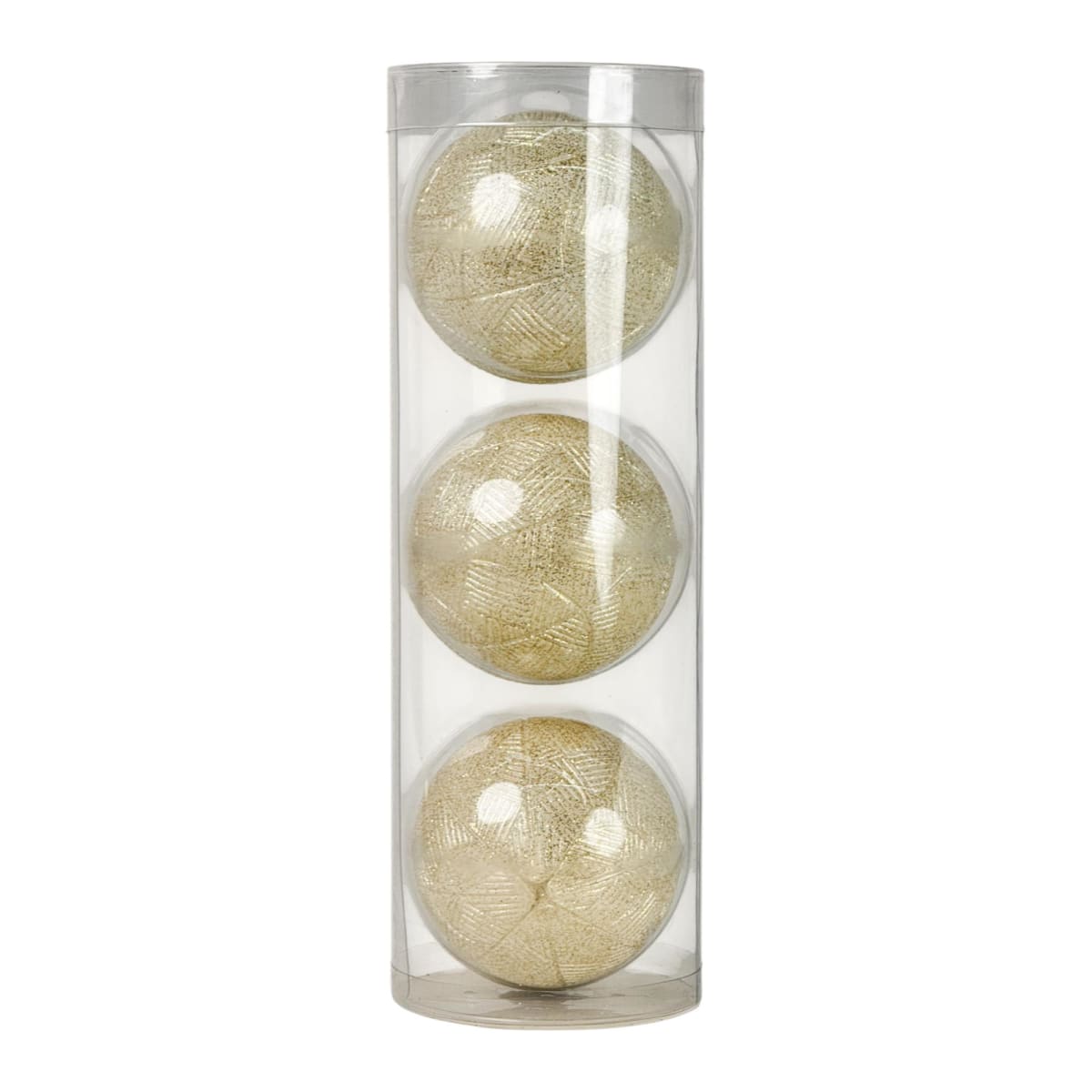 JUEGO DE ESFERAS DECORATIVAS STARDUST 3PCS4