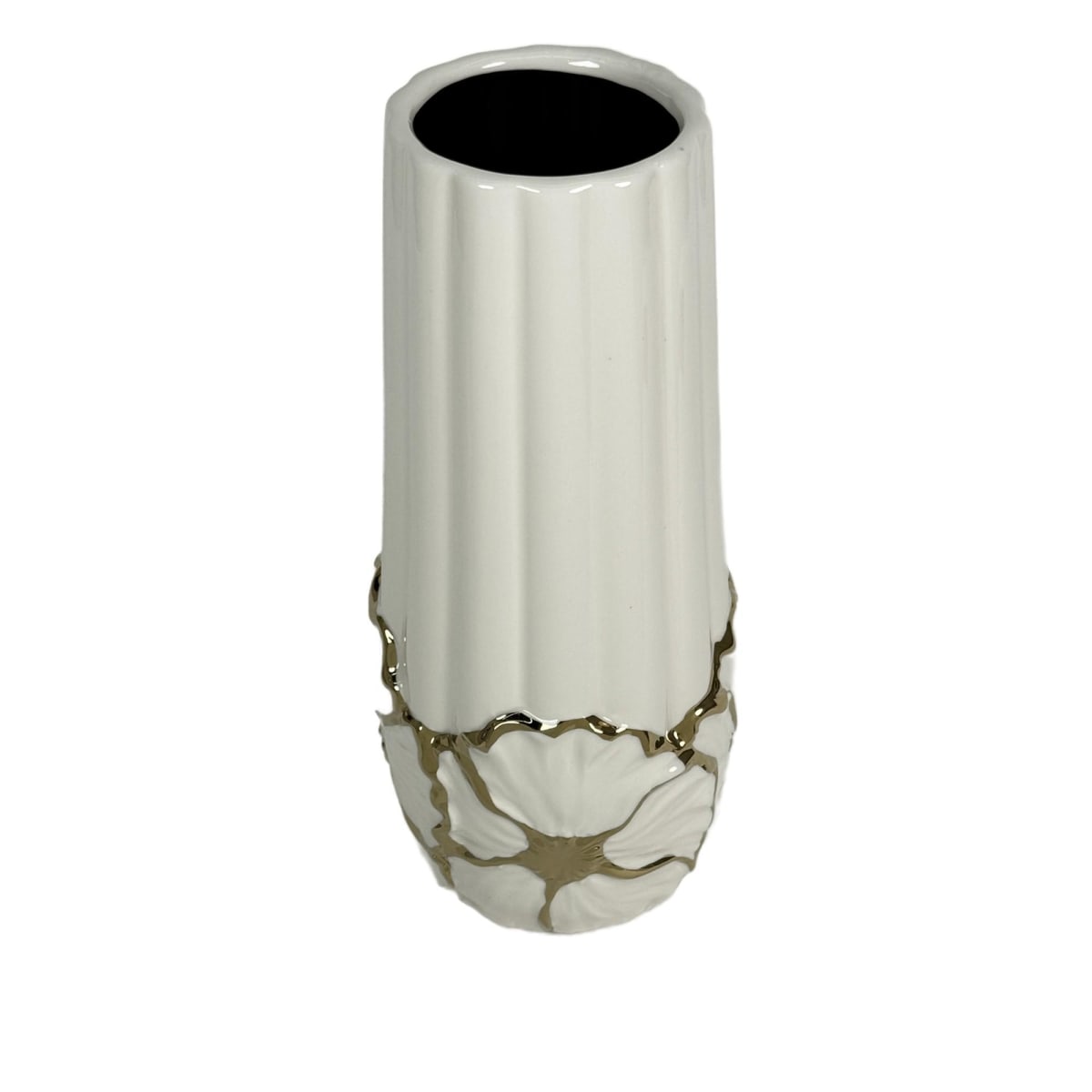 FLORERO DECORATIVO GOLDEN PETALS2