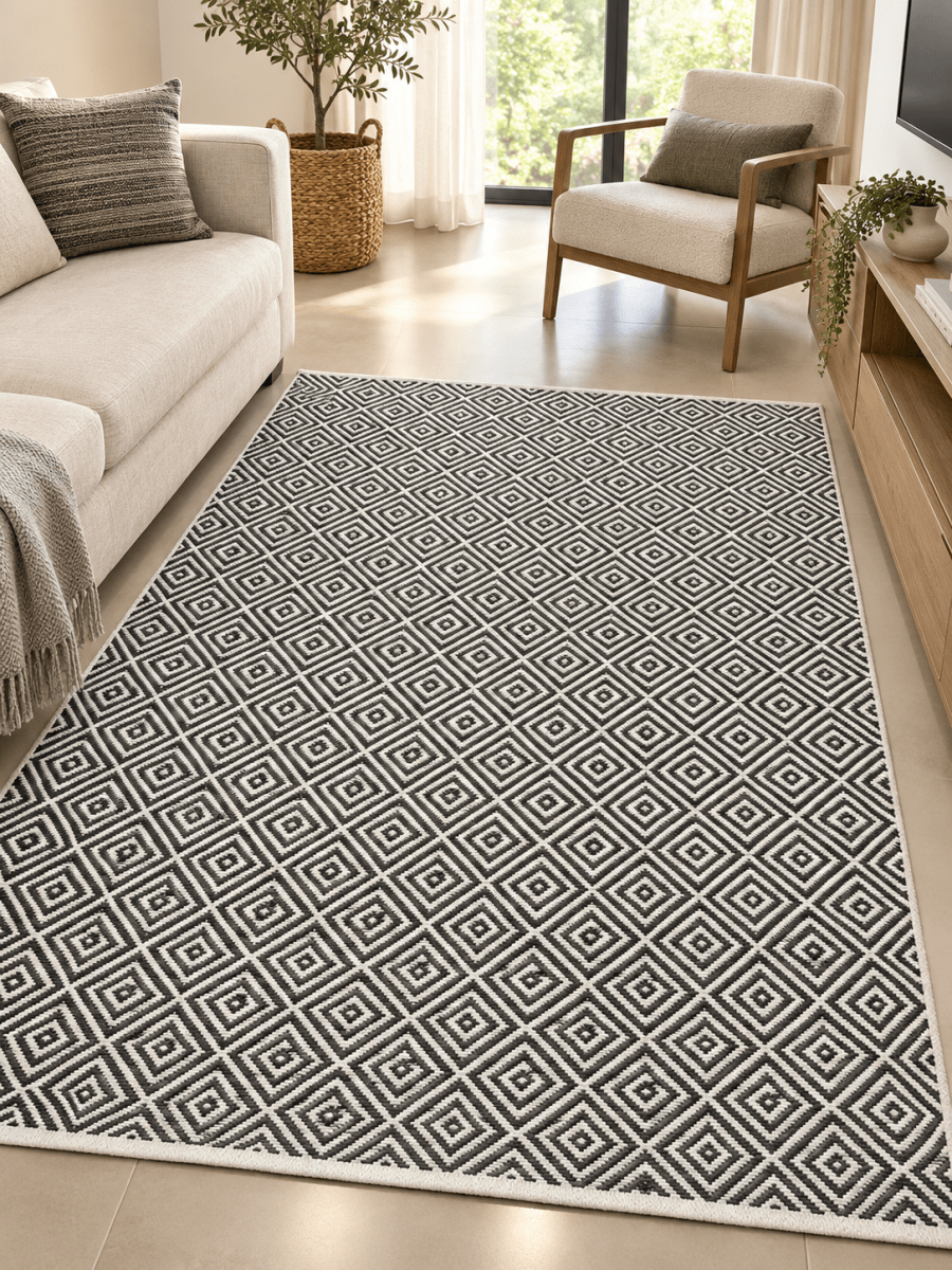 ALFOMBRA RECTANGULAS HEX GREY1