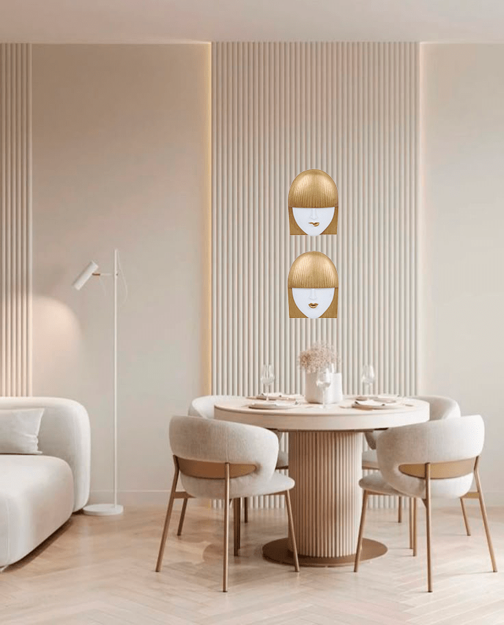 ADORNO DE PARED JGO DAMA DECOR