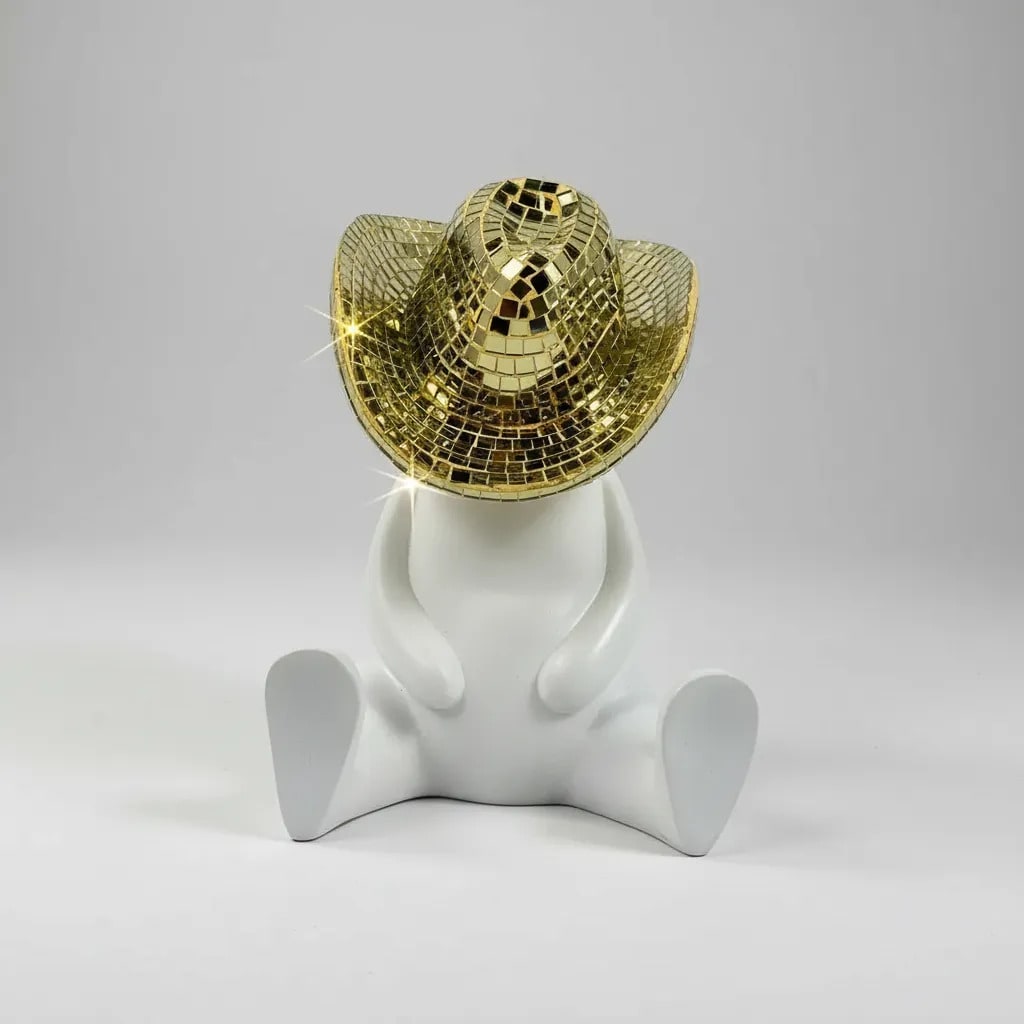 ADORNO OSO COWBOY MOSAIC2