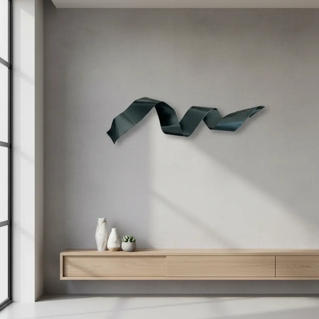 ESCULTURA DE PARED TAPE BLACK