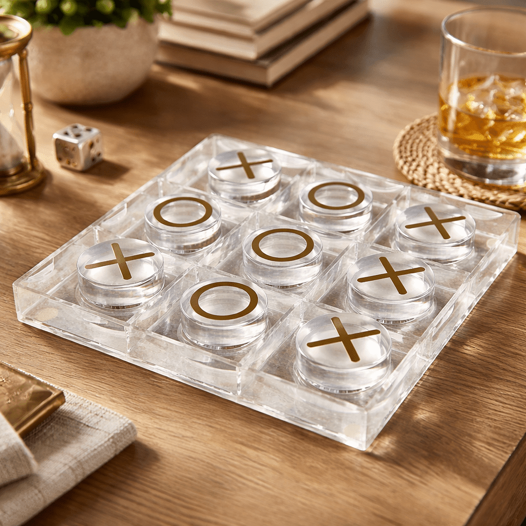 JUEGO TIC TAC TOE MICHI ACRILICO