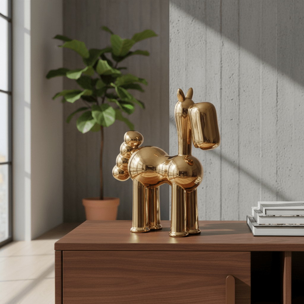 ADORNO PERRO DECORATIVO GOLDEN1