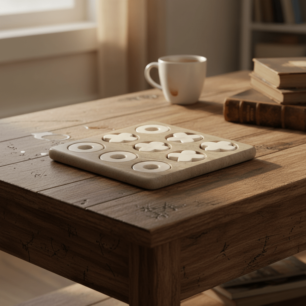 JUEGO TIC TAC TOE MICHI MÁRMOL XOXO1