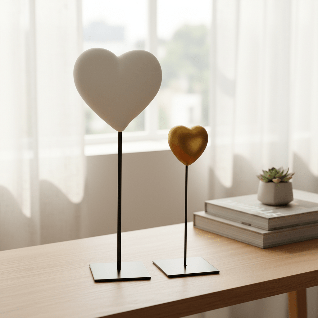 SET ADORNO PEDESTAL CORAZÓN2