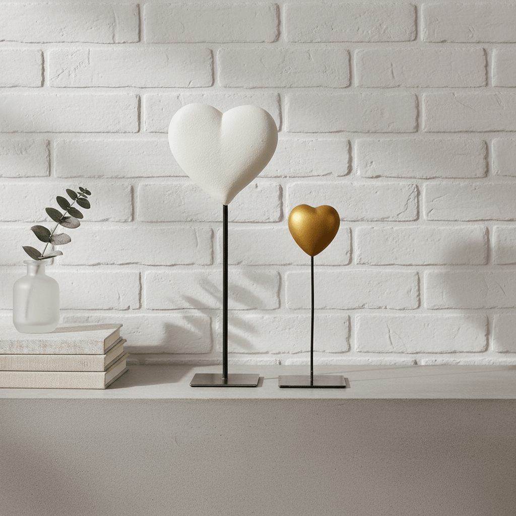 SET ADORNO PEDESTAL CORAZÓN1