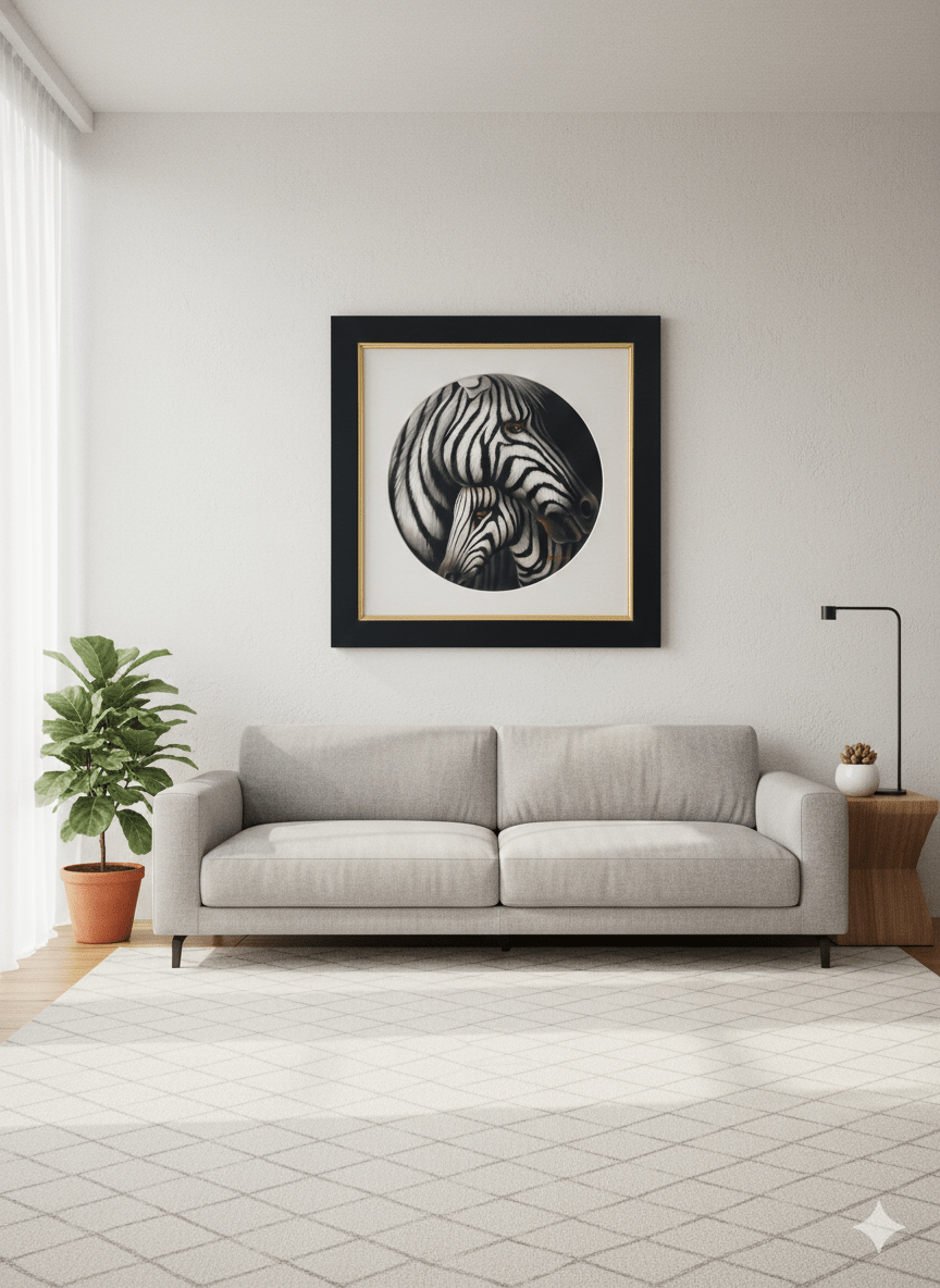 CUADRO ZEBRA DUO