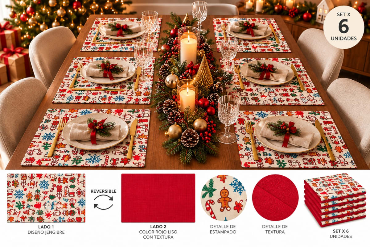 SET X6 INDIVIDUALES GALLETA DE JENGIBRE2
