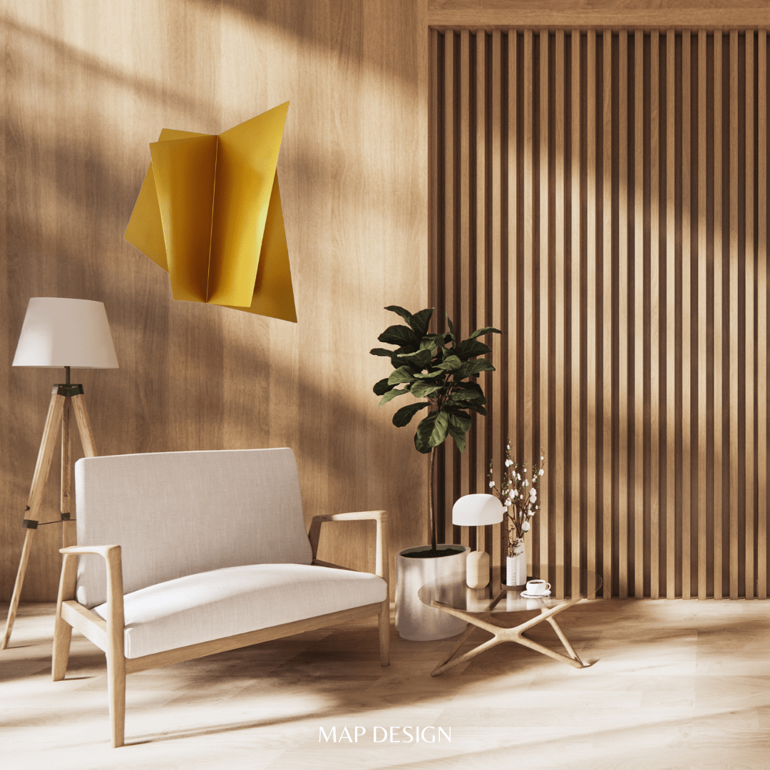 ESCULTURA DE PARED IRREGULAR 3D4