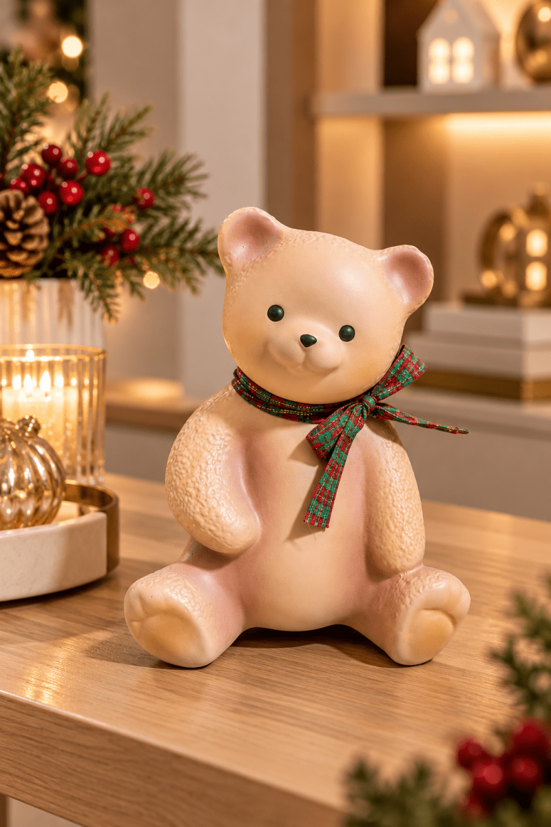 ADORNO OSO DE PELUCHE LAZO