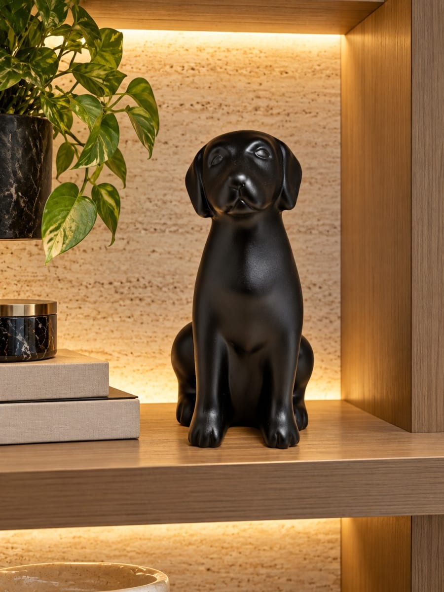 ADORNO PERRO LABRADOR NOIR2