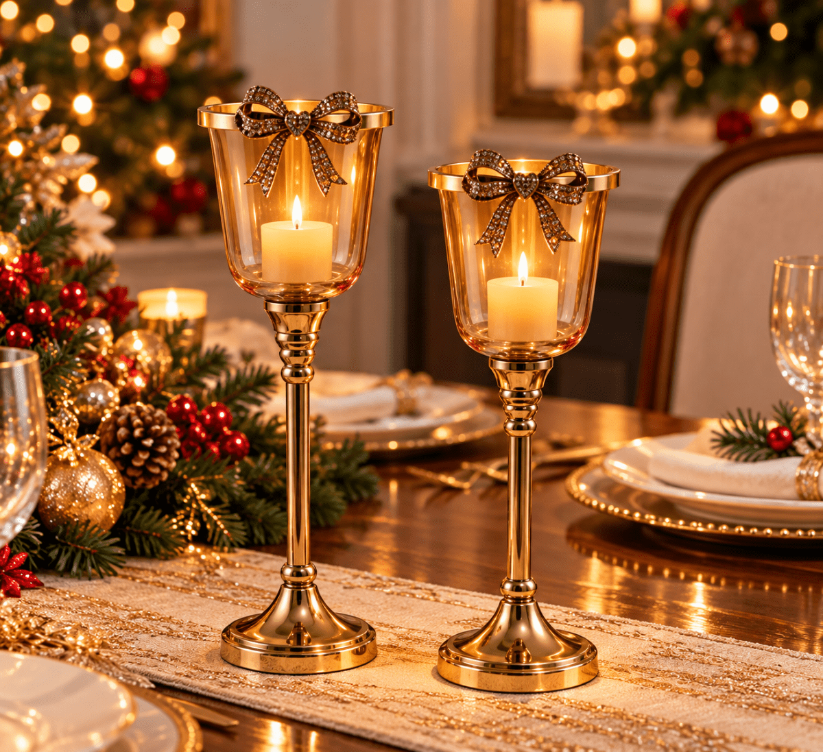 CANDELABRO LAZO DECOR