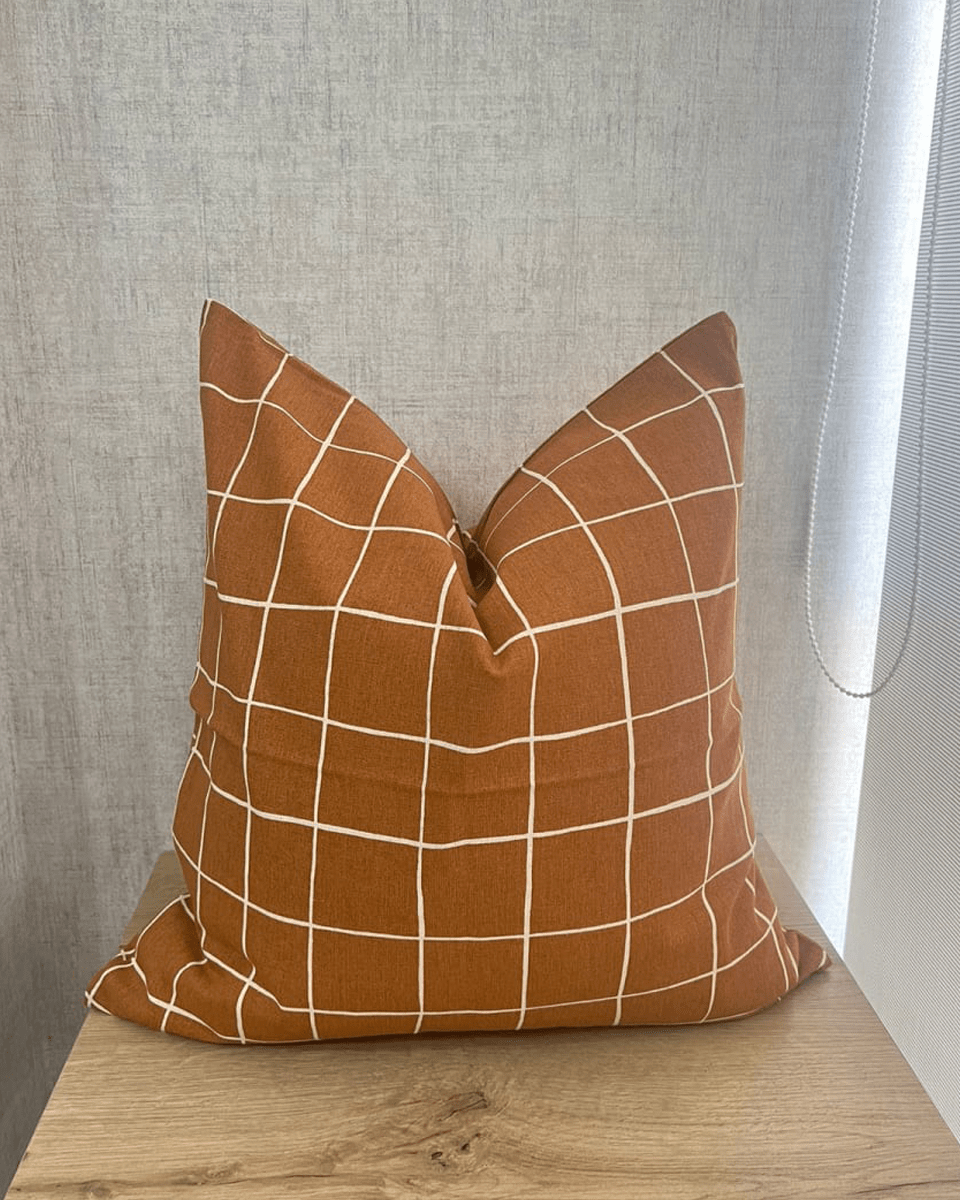 FUNDA DE COJÍN QUADRI LACRE