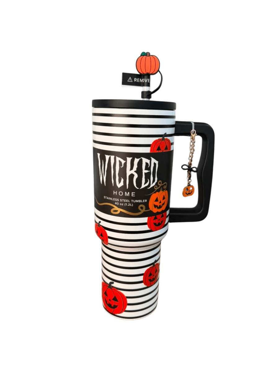 VASO TÉRMICO DE ACERO INOXIDABLE 1.2L WICKED HALLOWEEN