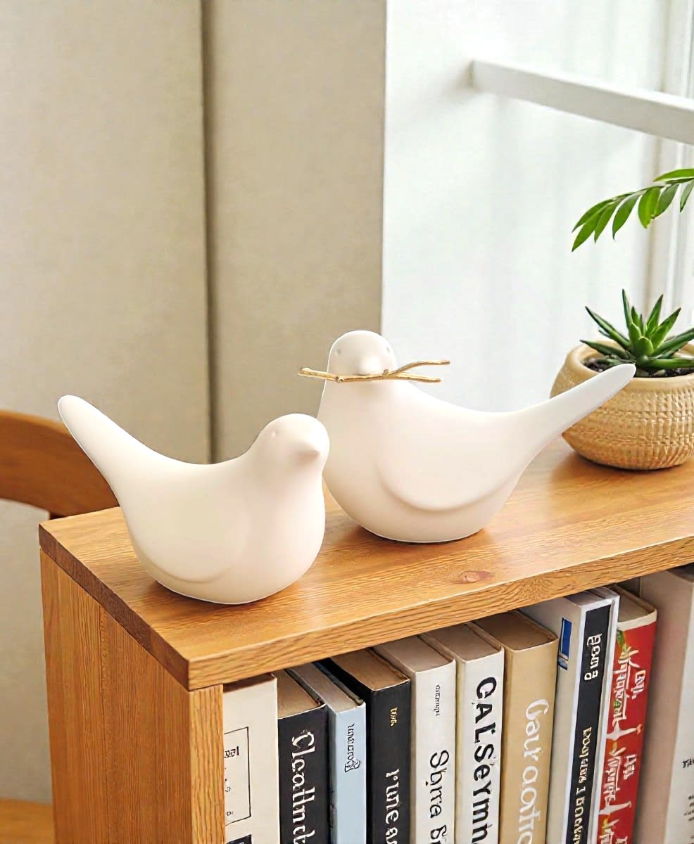 JUEGO DE PAJARITOS IVORY