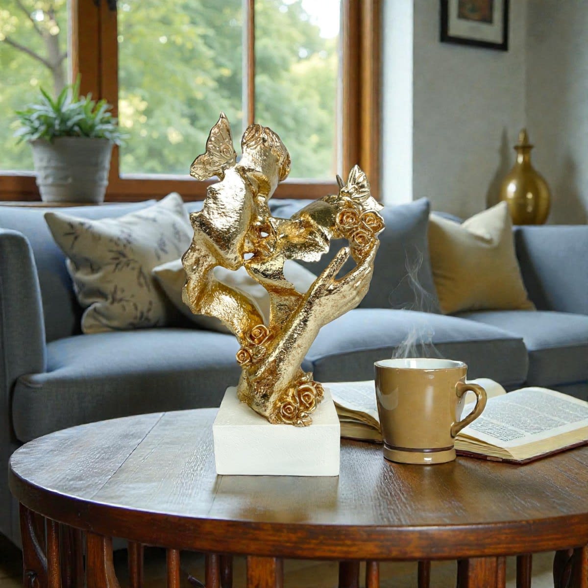 ADORNO PAREJA DECOR EL BESO3