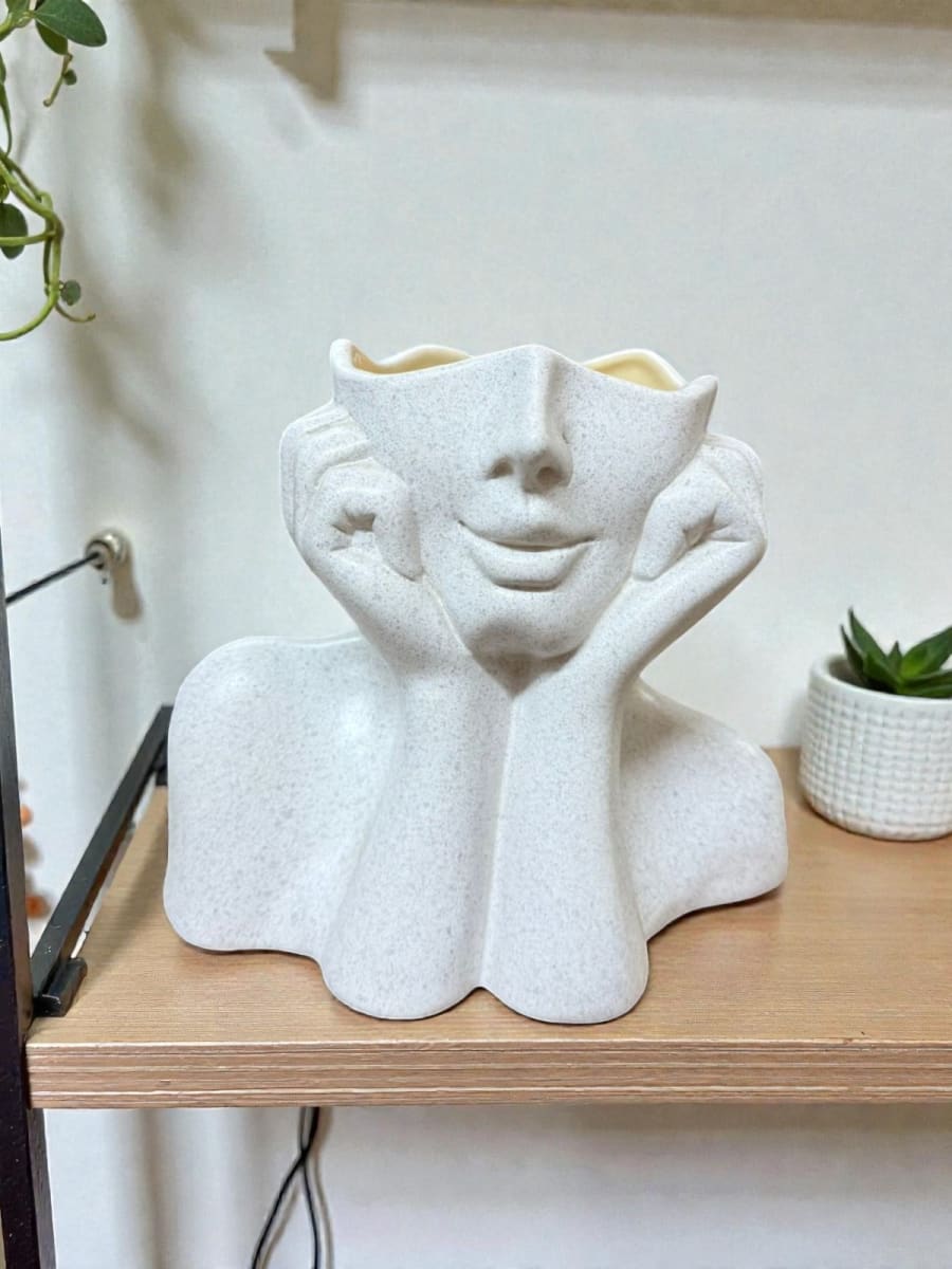 ADORNO JARRÓN ROSTRO MUSA2