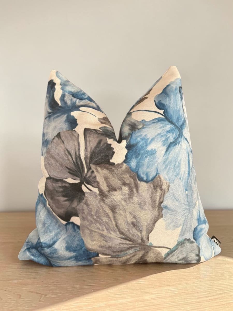 FUNDA DE COJÍN FIORI BLUE