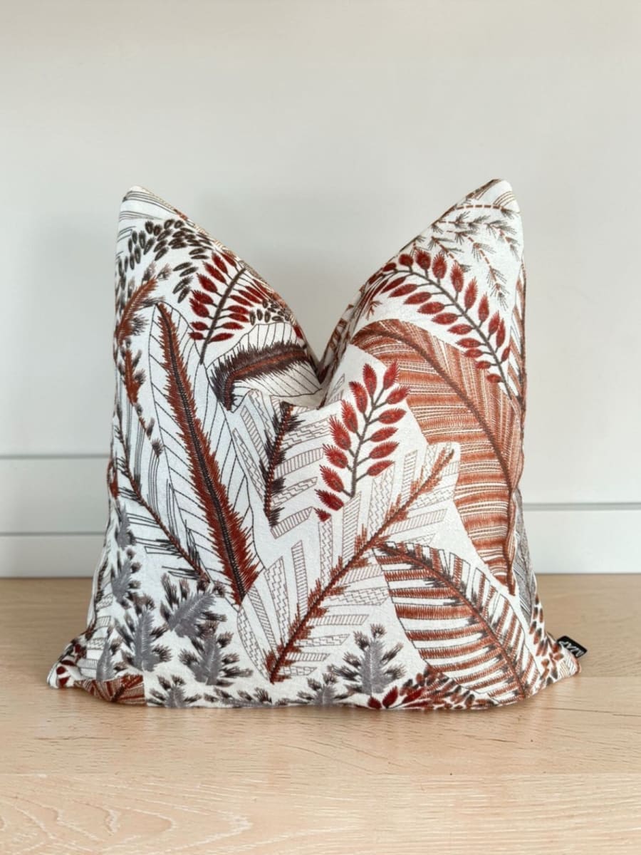 FUNDA DE COJÍN PALMAS TERRA