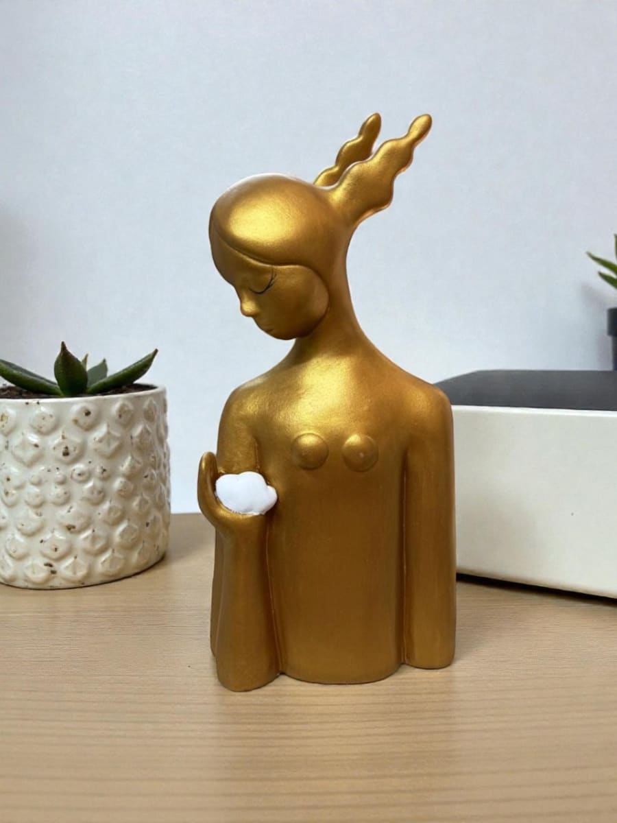ADORNO ESCULTURA DAMA NUBE5