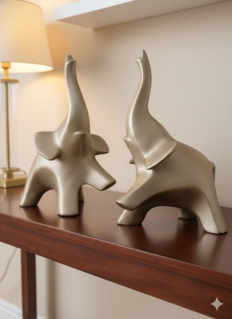 JUEGO DE ELEFANTES DECOR