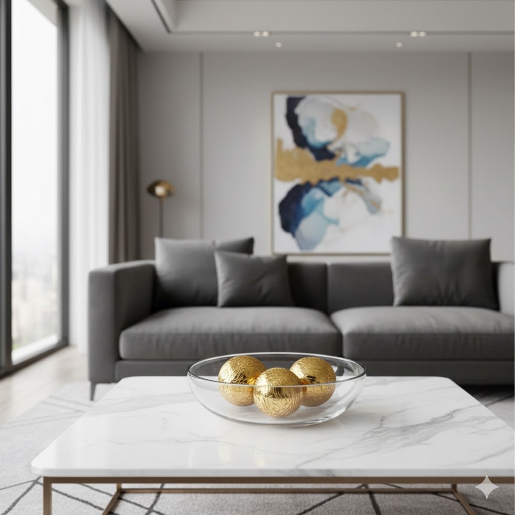 JUEGO DE ESFERAS DECORATIVAS ÉCLAT 3PCS1