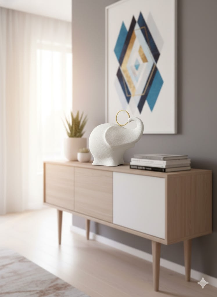 ADORNO ELEFANTE CIRCUS ARO1