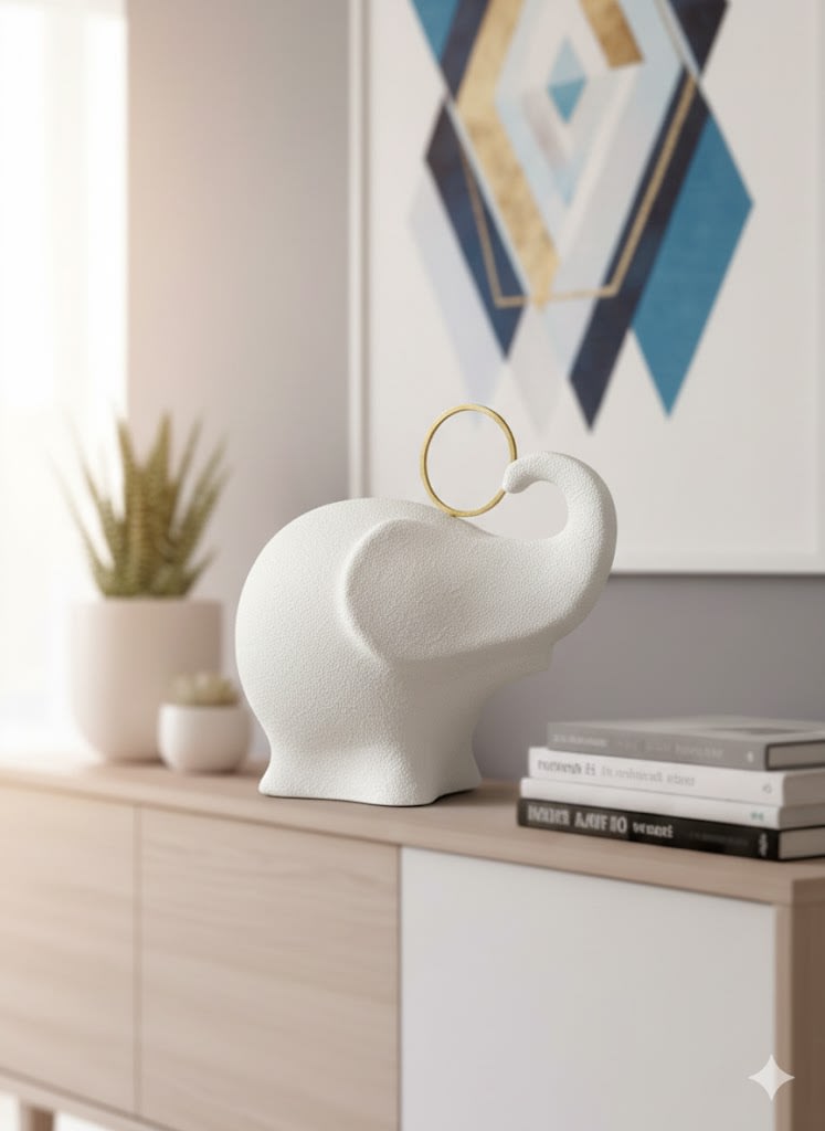 ADORNO ELEFANTE CIRCUS ARO2