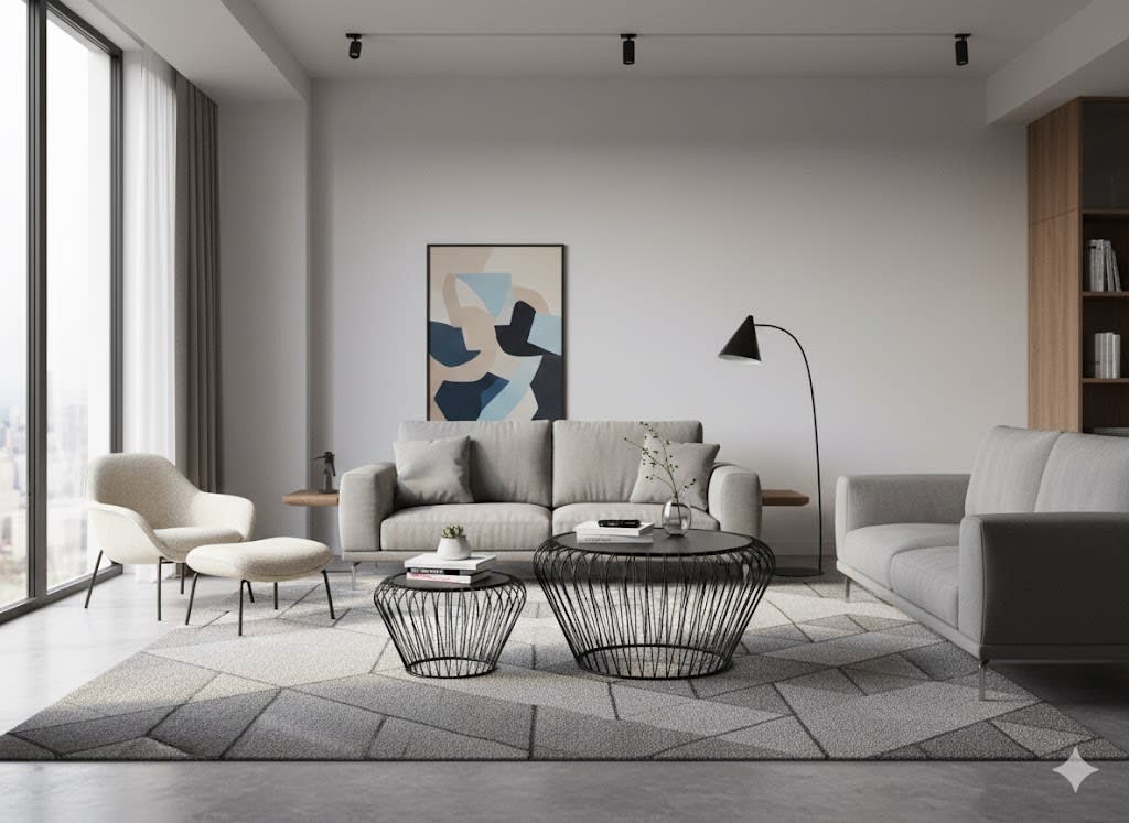 MESA DE CENTRO JG 2PZ TEJIDO METÁLICO2