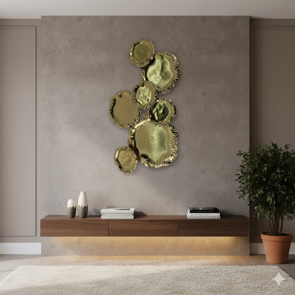 ESCULTURA PLACA DE PARED AMBERY