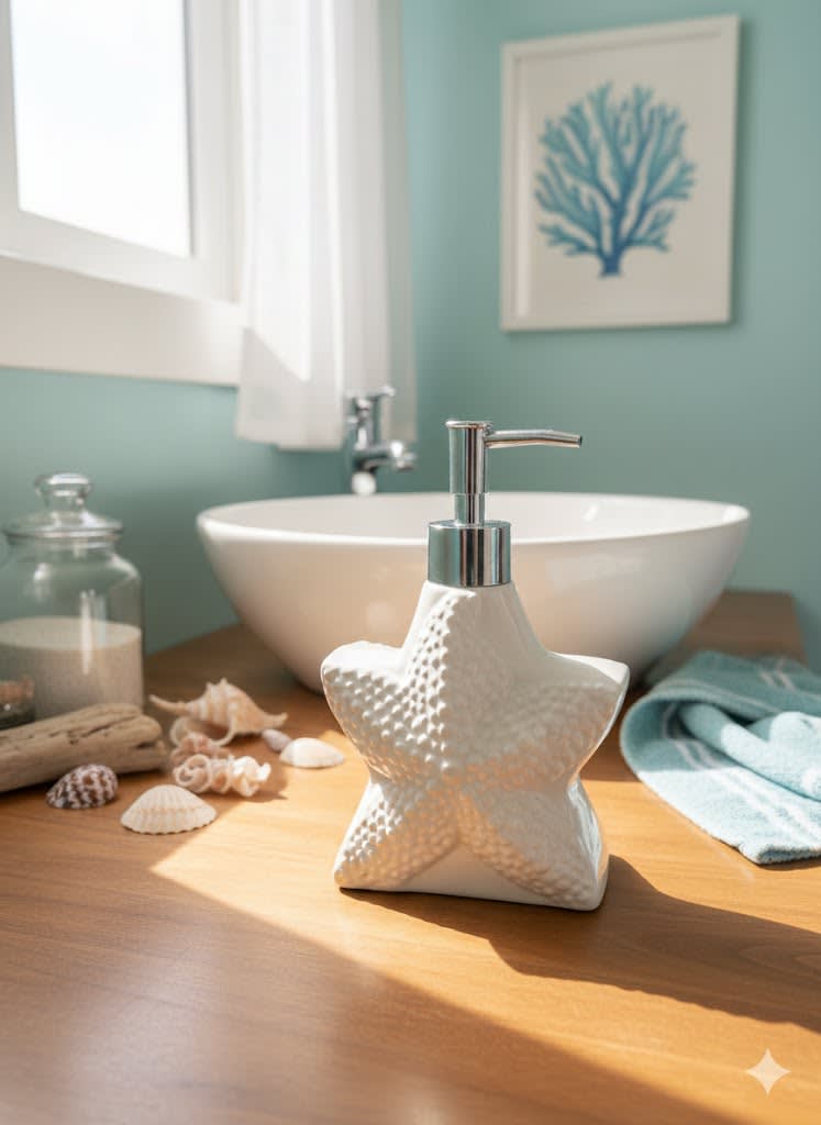 DISPENSADOR DE JABÓN PLAYA ESTRELLA1