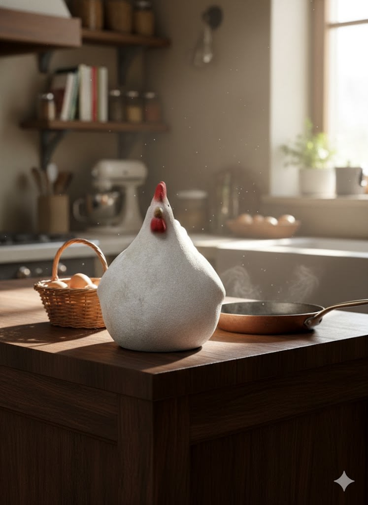 ADORNO DE COCINA GALLINA DECOR1