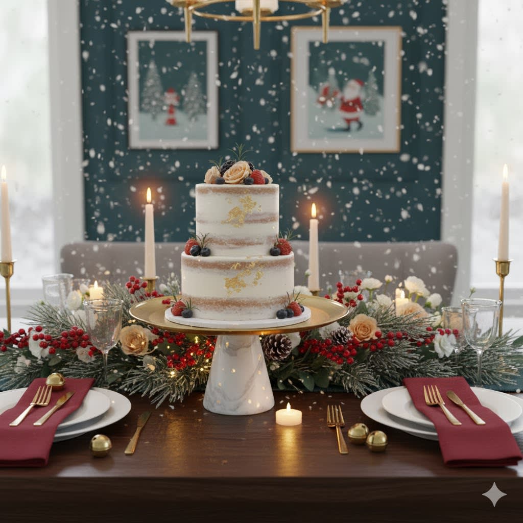 BANDEJA DECORATIVA PORTA TORTA MÁRMOL GALA1