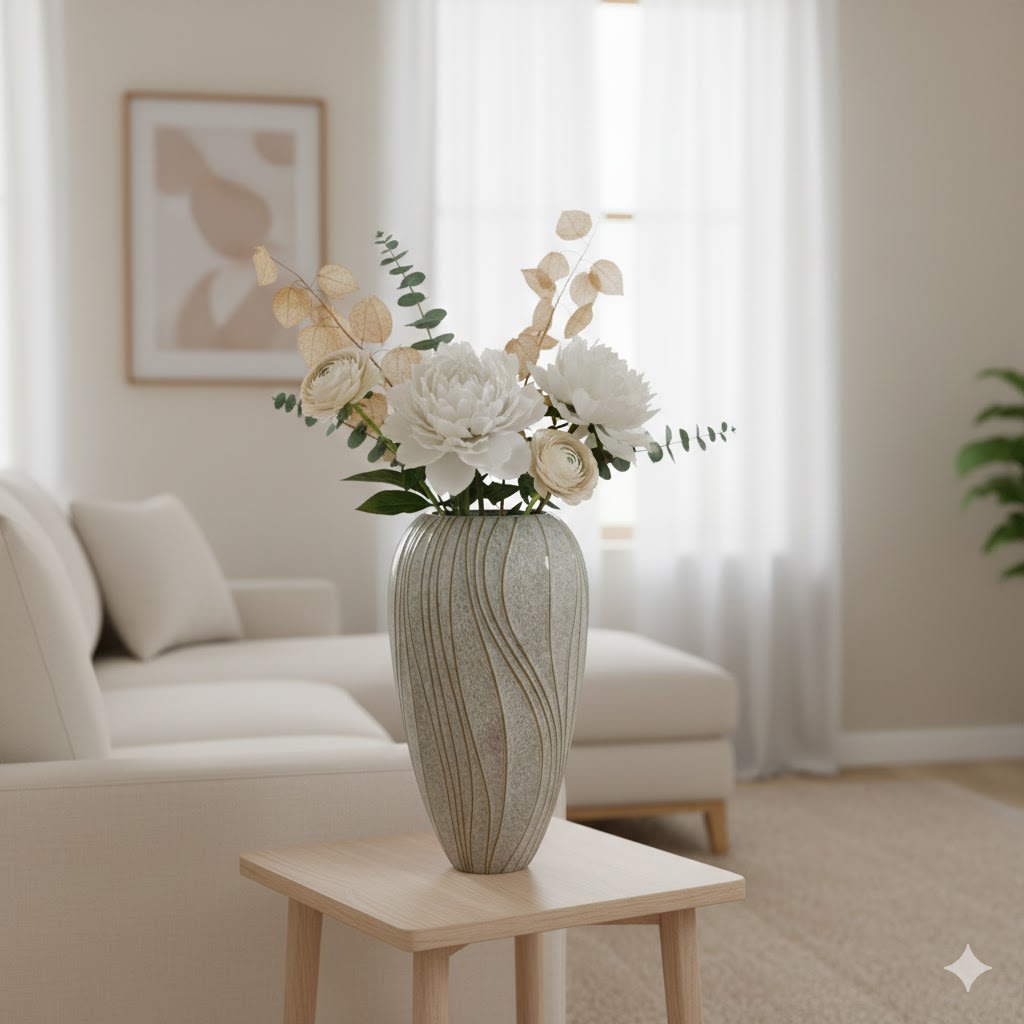 JARRÓN FLORERO WAVES