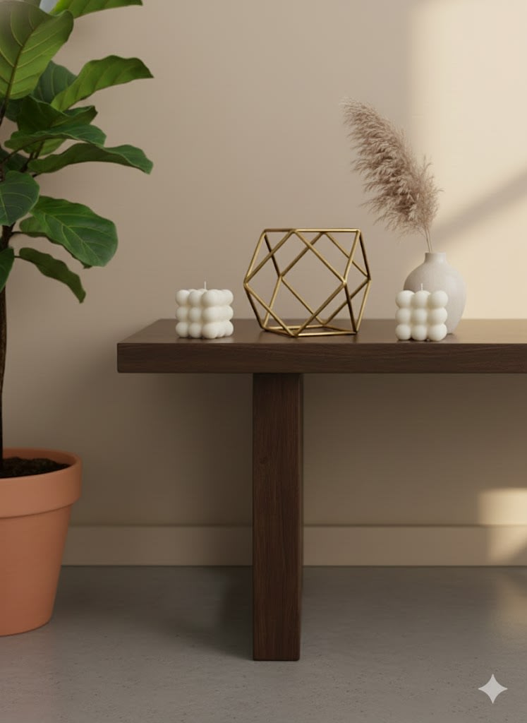 ADORNO DE MESA BOLA DORADA3