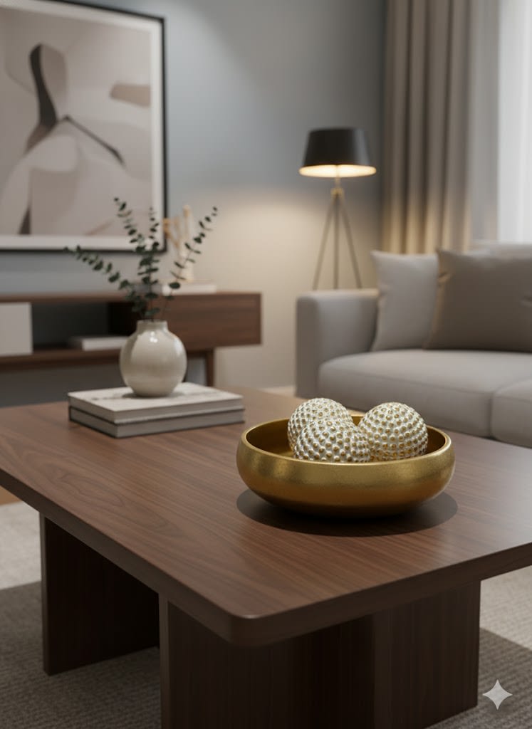 CENTRO DE MESA CIRCULAR QUIET LUX3