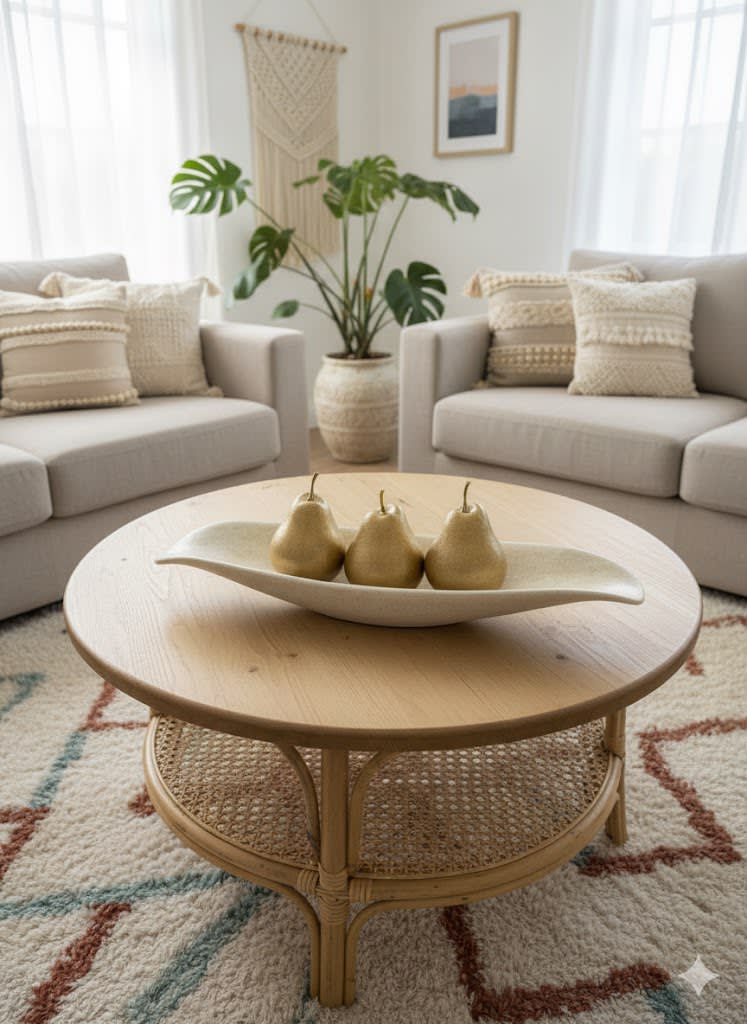 CENTRO DE MESA MINIMAL CON PERAS