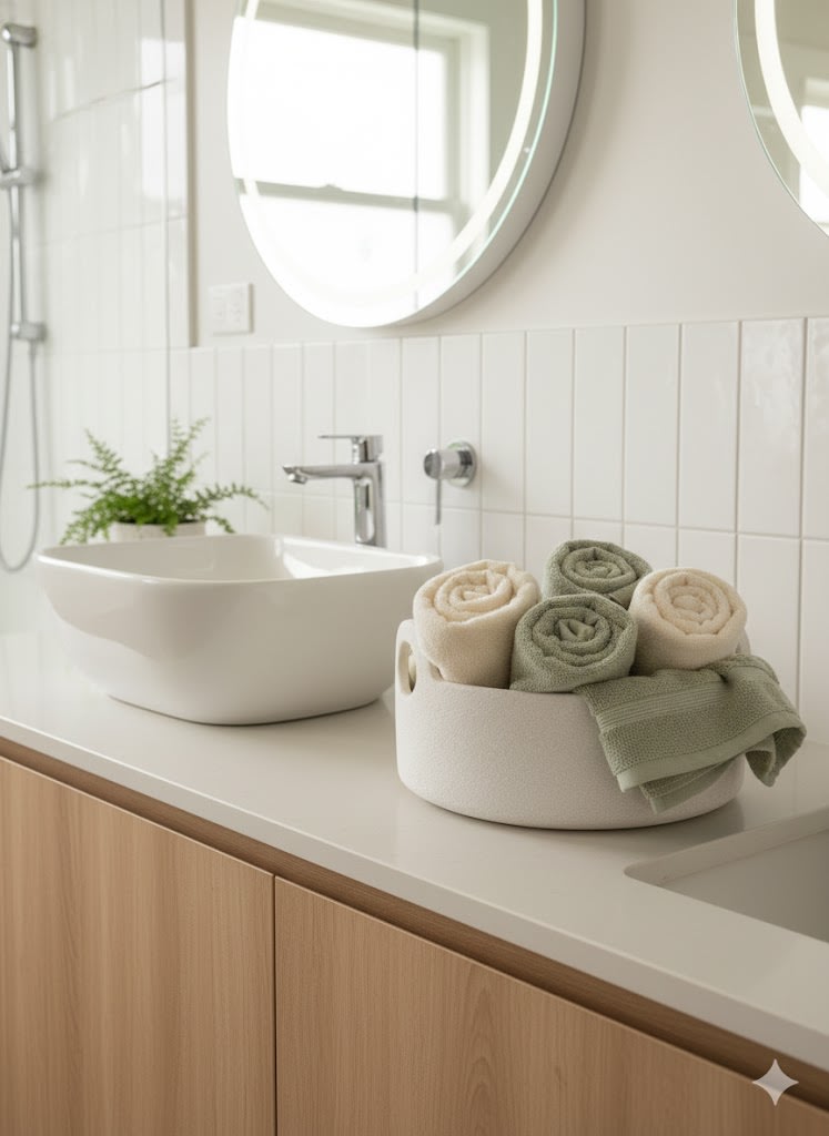 ADORNO CANASTA CERÁMICA CALM1