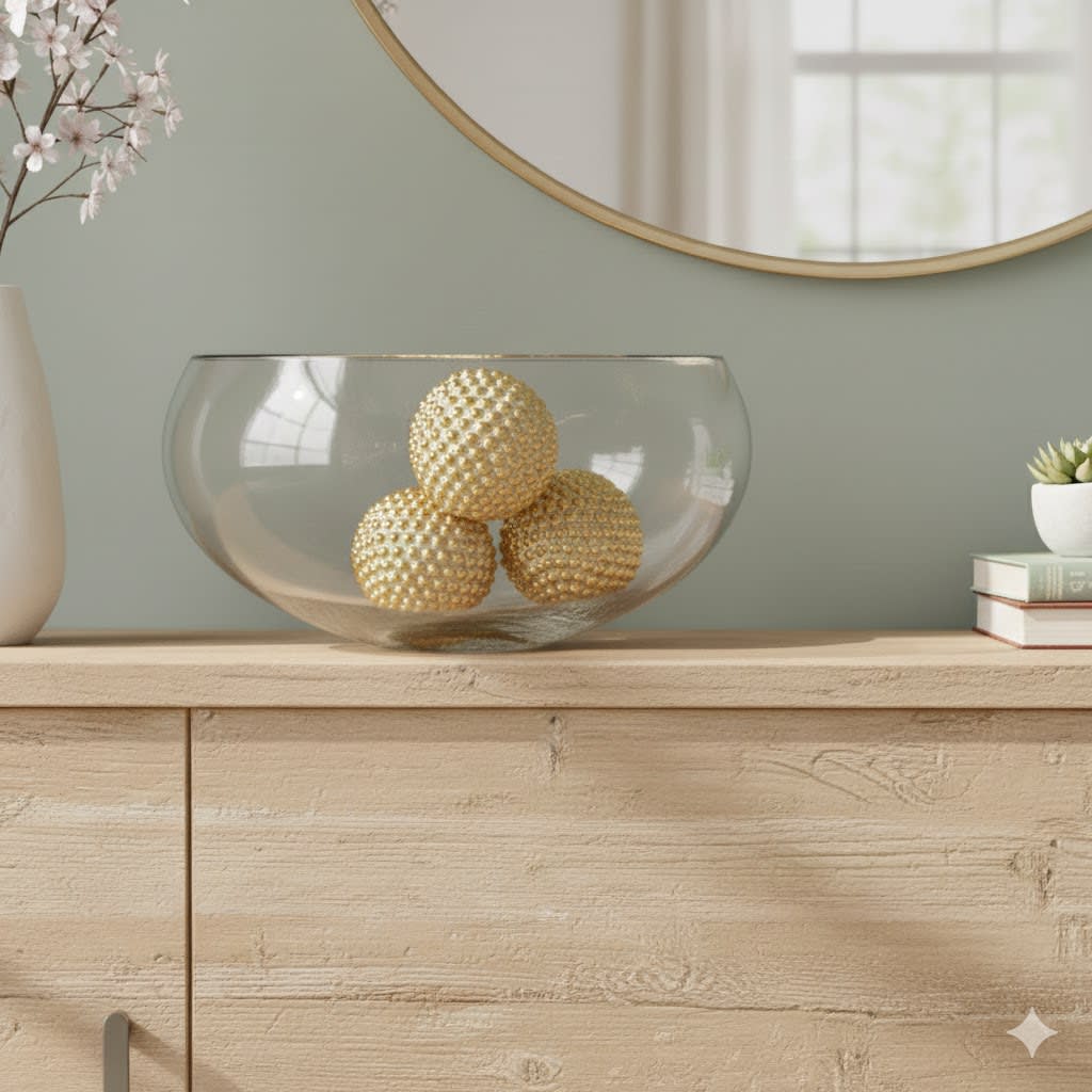 JUEGO DE ESFERAS DECORATIVAS MIDAS 3PCS