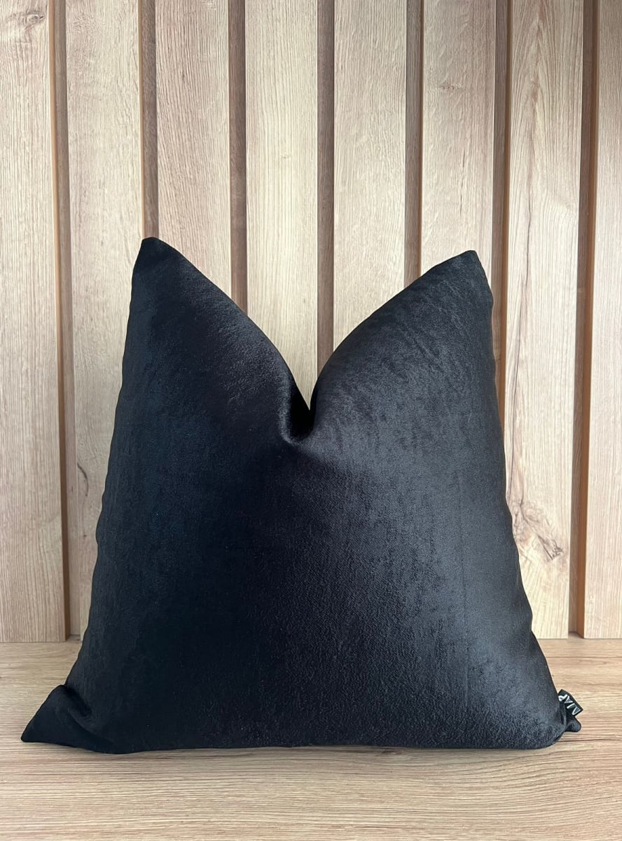 FUNDA DE COJÍN ITALY BLACK