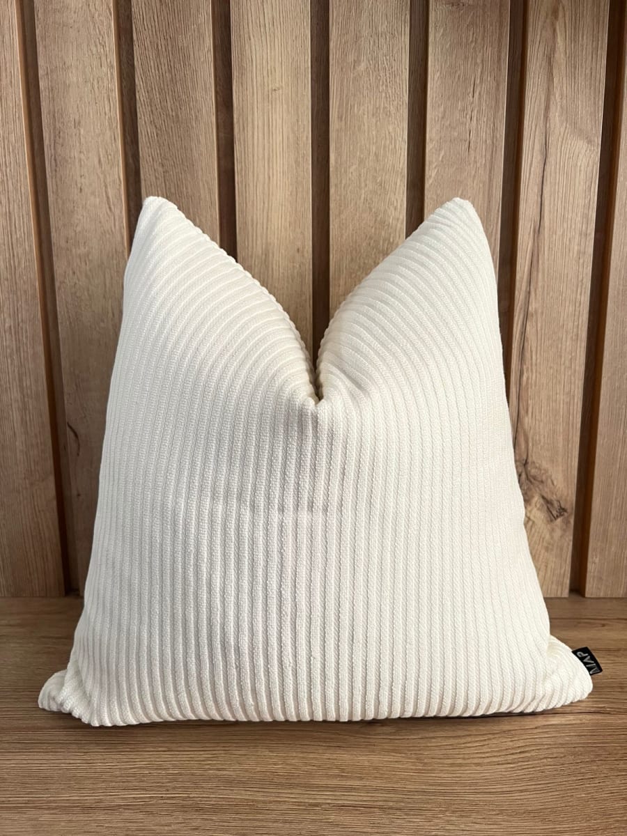 FUNDA DE COJÍN ASNETT IVORY